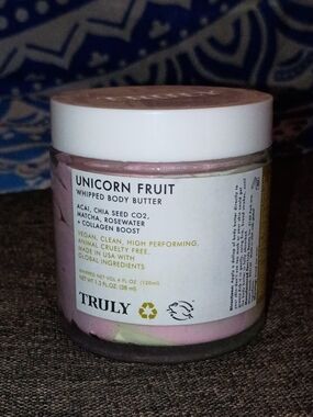 TRULY Unicorn Fruit Whipped Body Butter - Pink